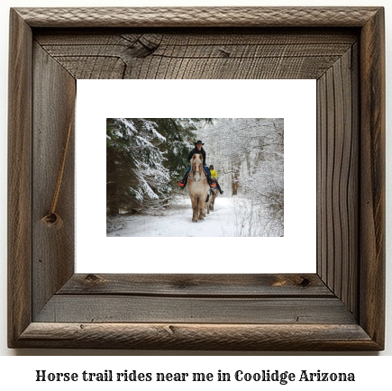 horse trail rides near me in Coolidge, Arizona